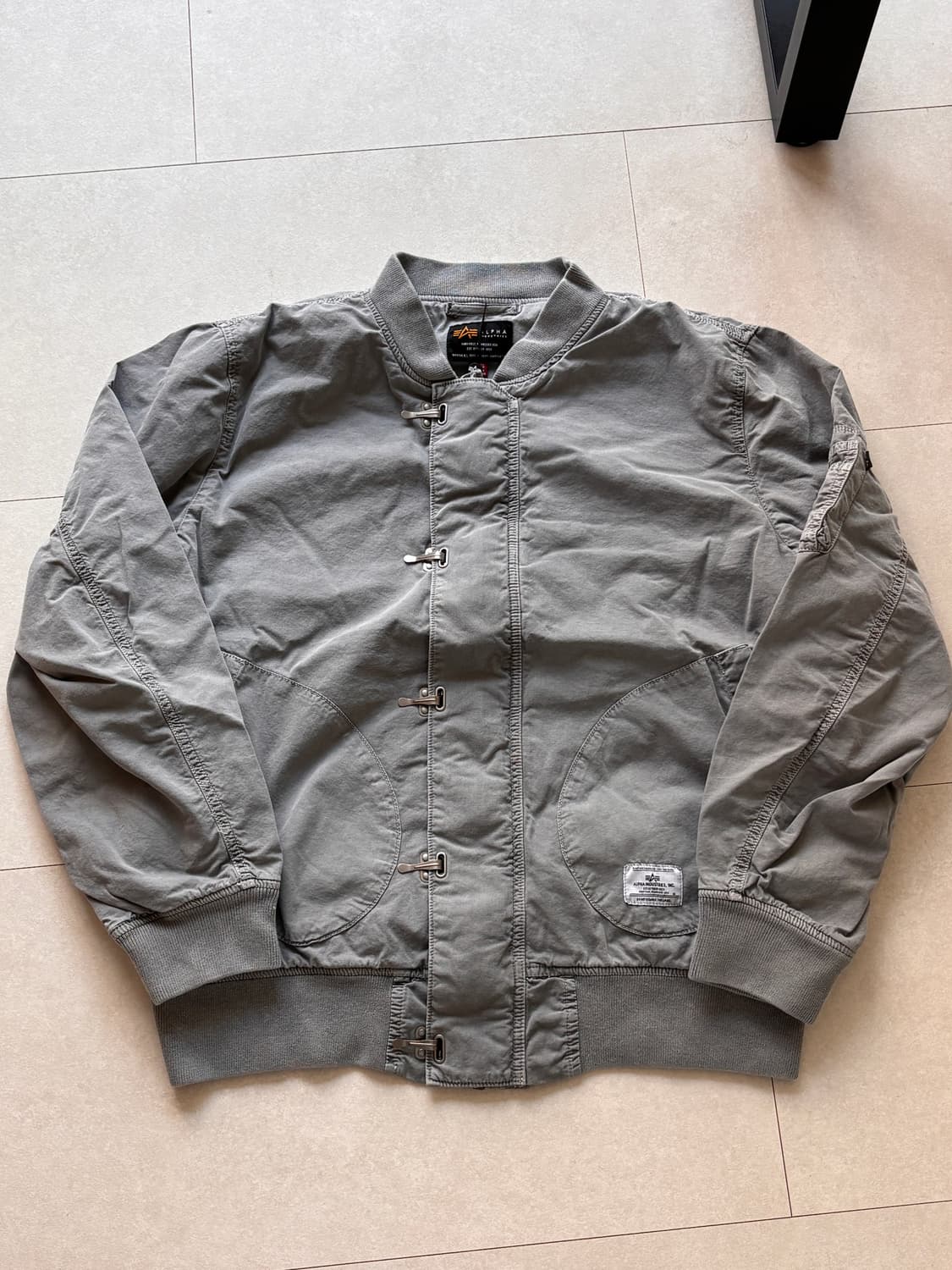US Navy Deck Hooked Mod Jacket MA-1 상품이미지3