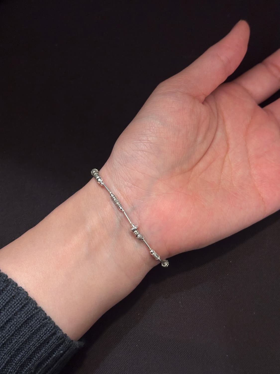 MUSTA Karen Silver Fragment Bracelet 상품이미지4