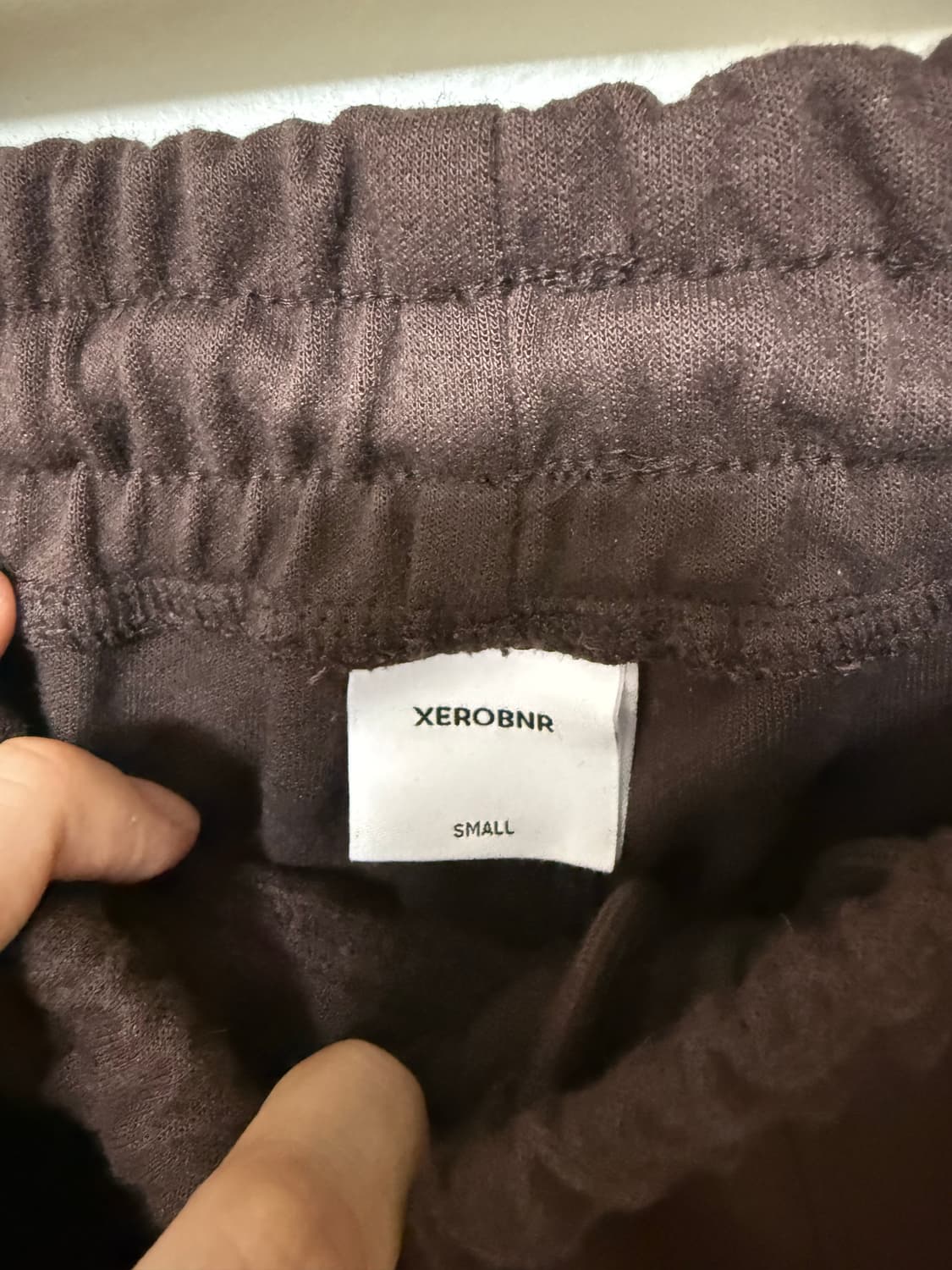 제로 Deep One Tuck Sweat Pants (Brown) 상품이미지2