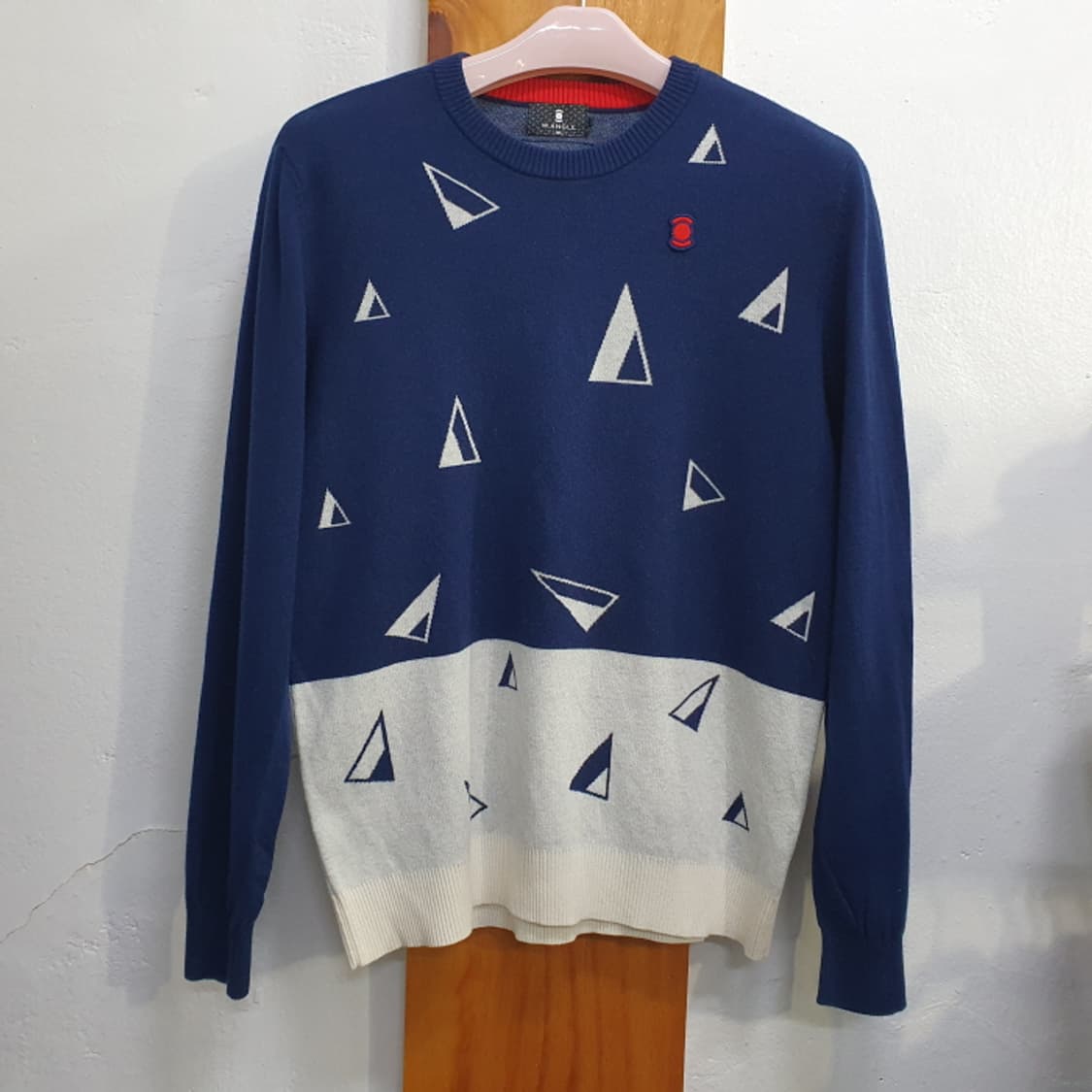 와이드앵글 니트 골프 스웨트(105) 상품이미지1