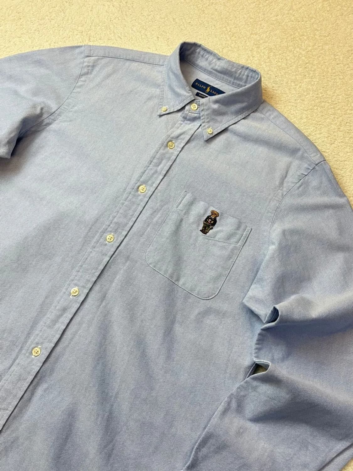 폴로 랄프로렌 옥스퍼드 베어 자수 셔츠 PN5853 상품이미지2