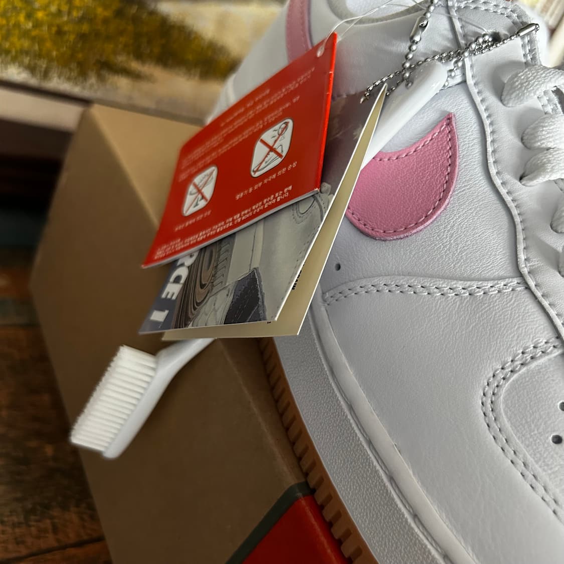 새상품 나이키 에어 포스 1 로우 레트로 핑크 상품이미지4