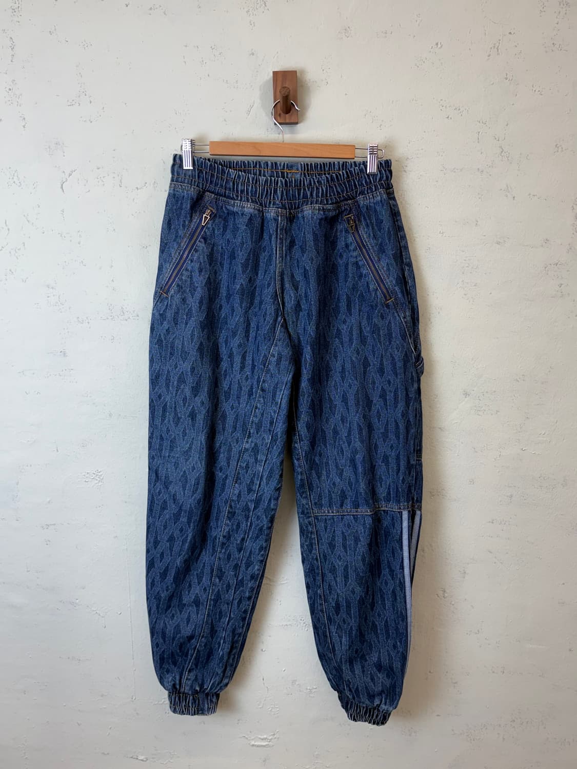 아디다스 X IVY PARK 모노그램 데님 트랙 자켓 셋업 상품이미지3