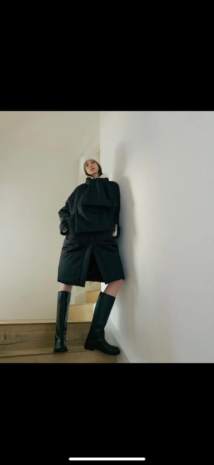 에핑글러 머플러패딩 에핑글러 롱패딩 상품이미지1