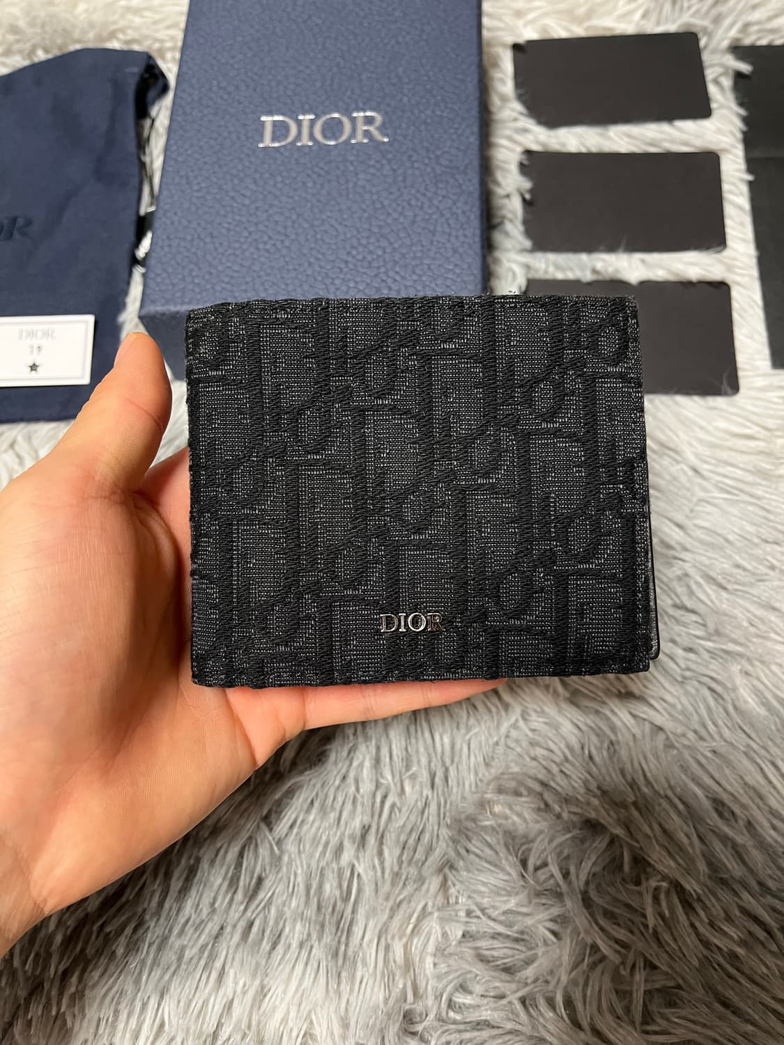 [OS / 25ss] 디올 오블리크 반지갑 상품이미지2