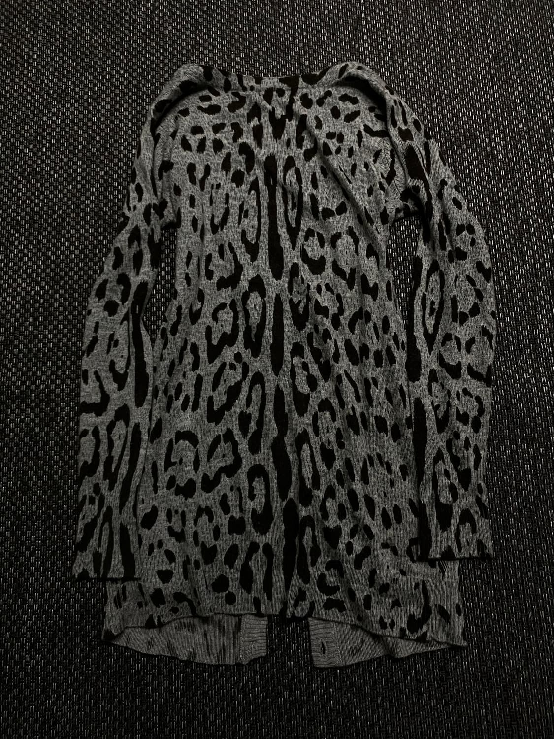 [Dosch] Grey Leopard Long Cardigan  상품이미지6