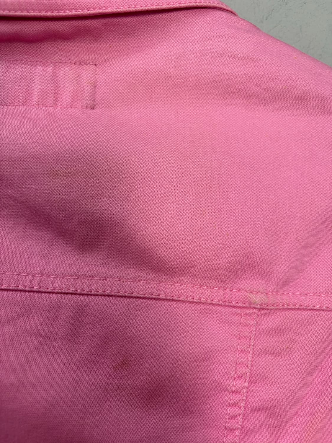 돌체앤가바나 핑크 크롭 데님 자켓 A3249 상품이미지10