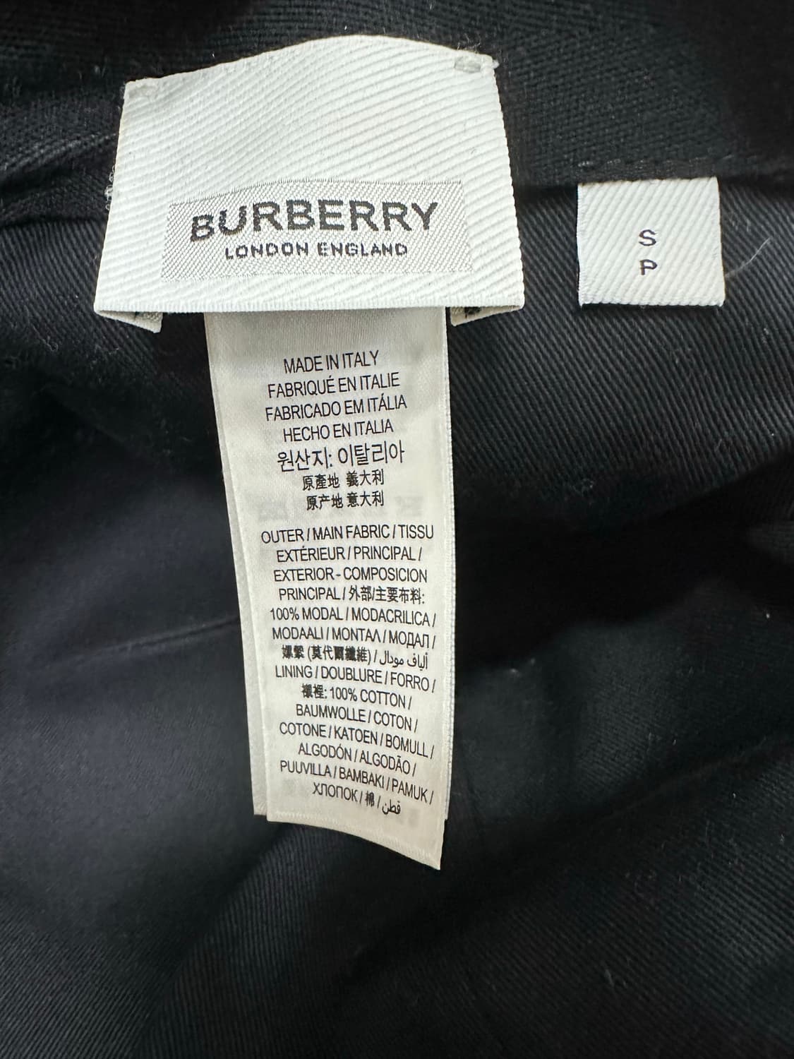 20ss 정품 버버리 네오프랜 볼캡 상품이미지4