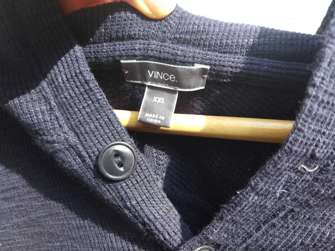 VINCE 네이비 후드티​ 상품이미지5