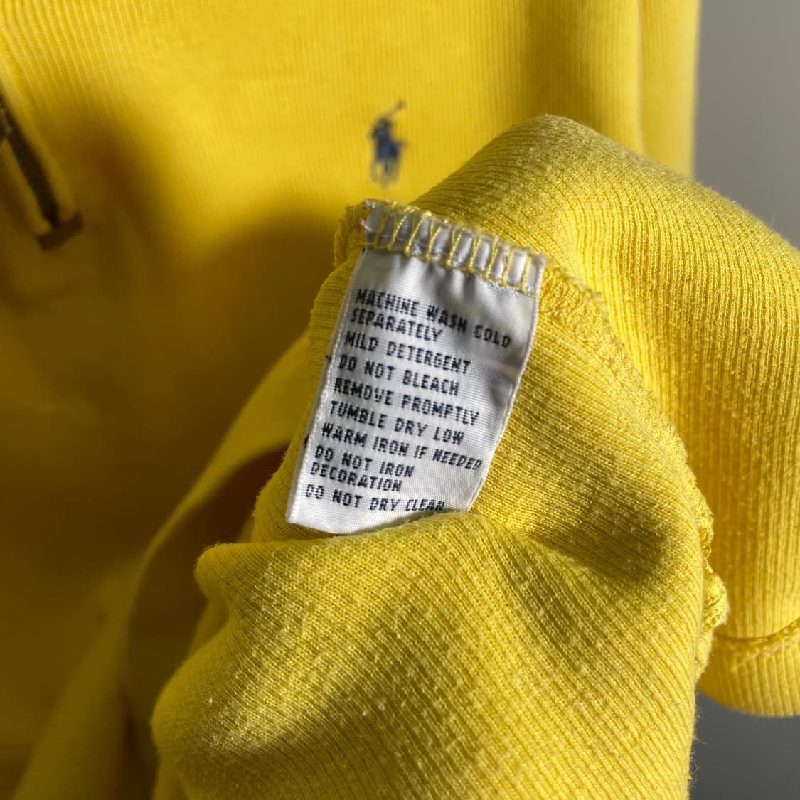 폴로 포니로고 하프집업 니트 상품이미지6