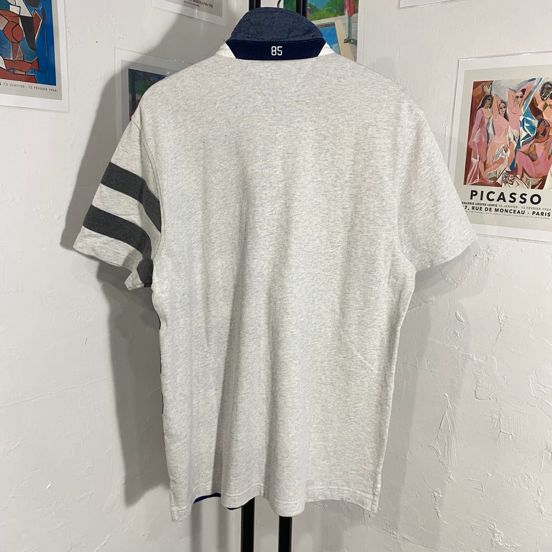 타미힐피거 배색포인트 카라티 상품이미지2