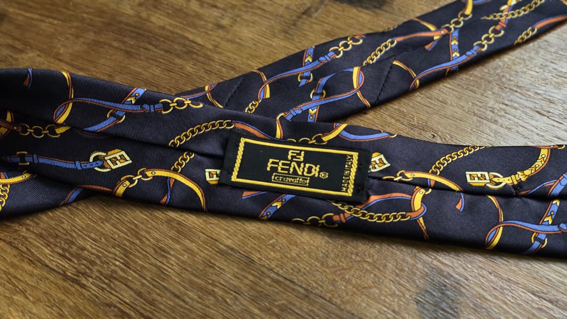 펜디 빈티지 넥타이  상품이미지3