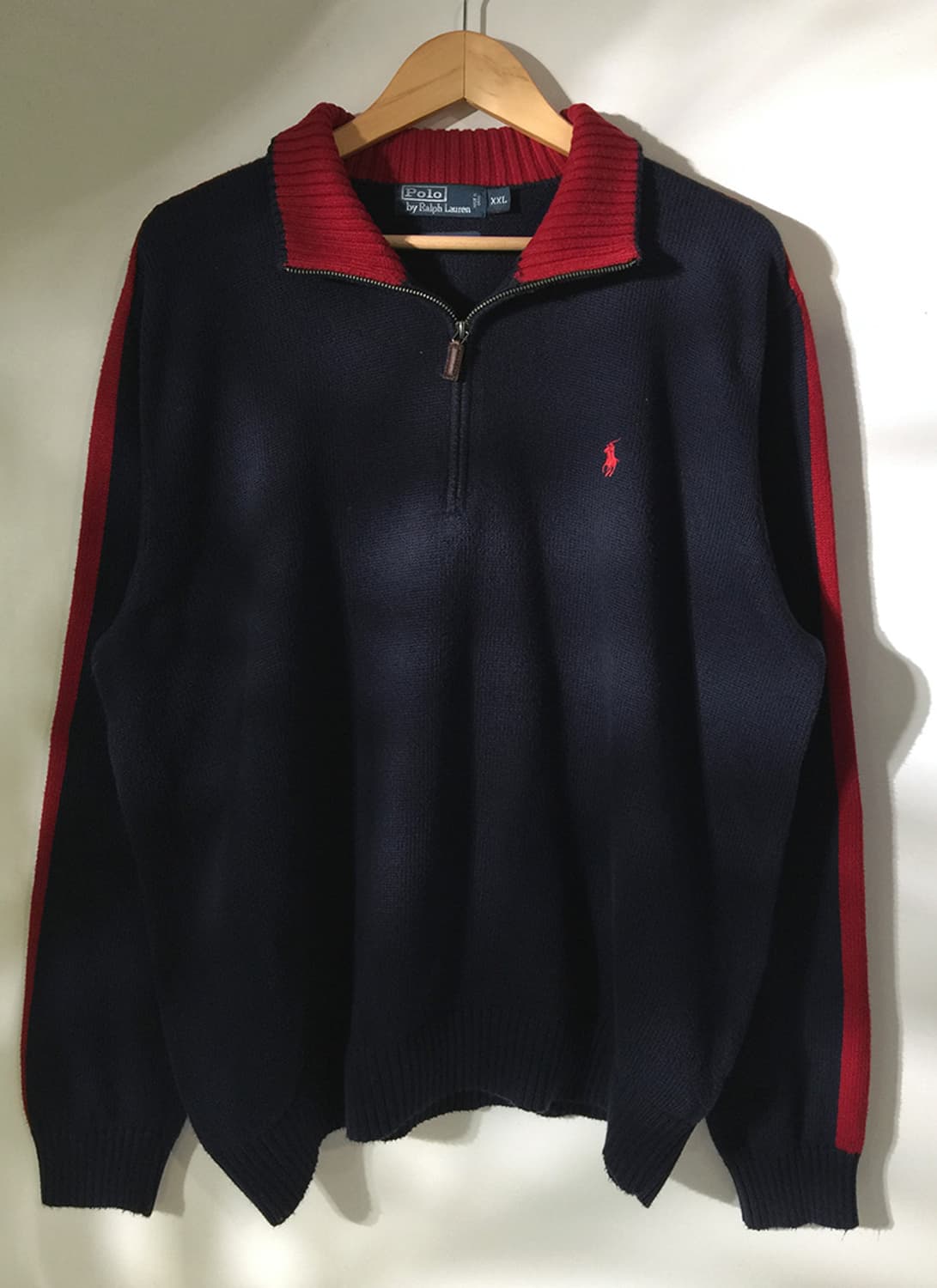 (MAN) 폴로랄프로렌 반집업 니트스웨터 XL  상품이미지5