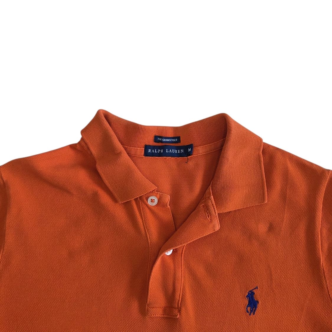 Ralph Lauren 랄프로렌 여성 슬림 카라 반팔 티셔츠  상품이미지2