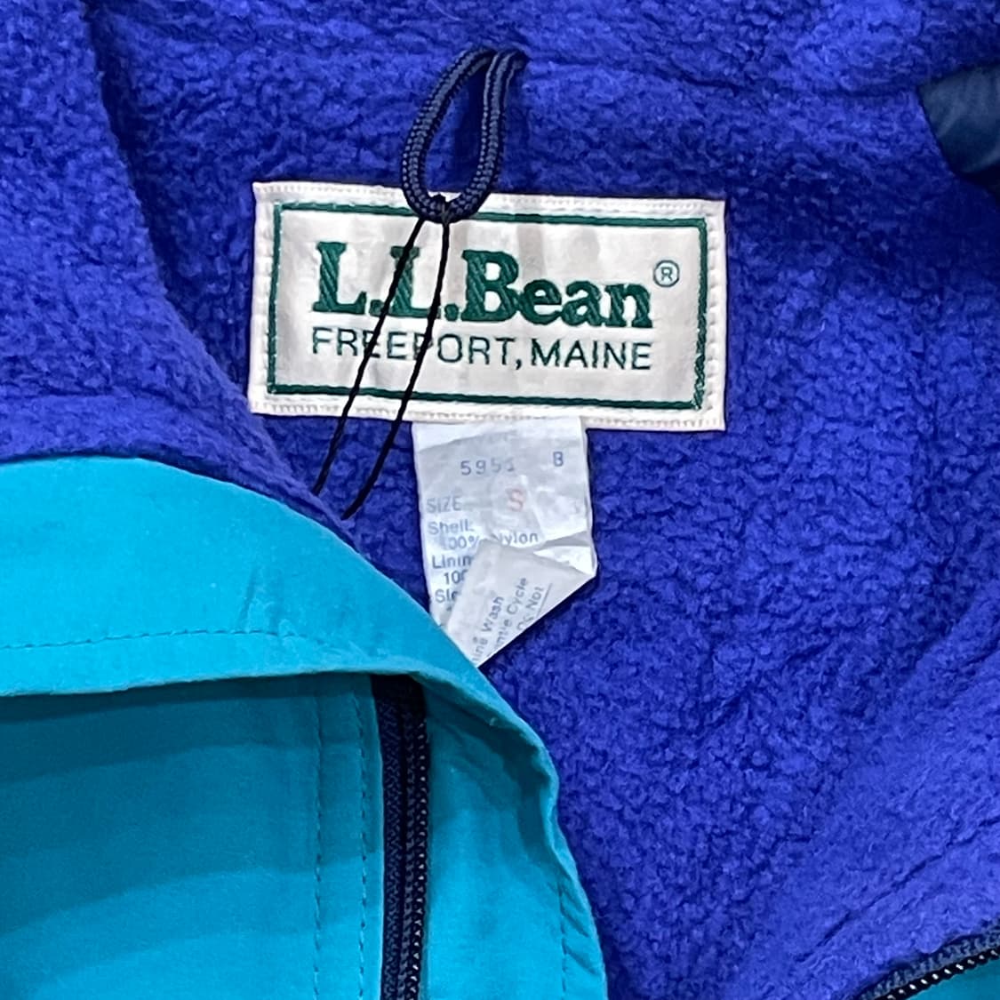 (S) L.L.Bean 엘엘빈 90s 웜업 자켓 상품이미지7