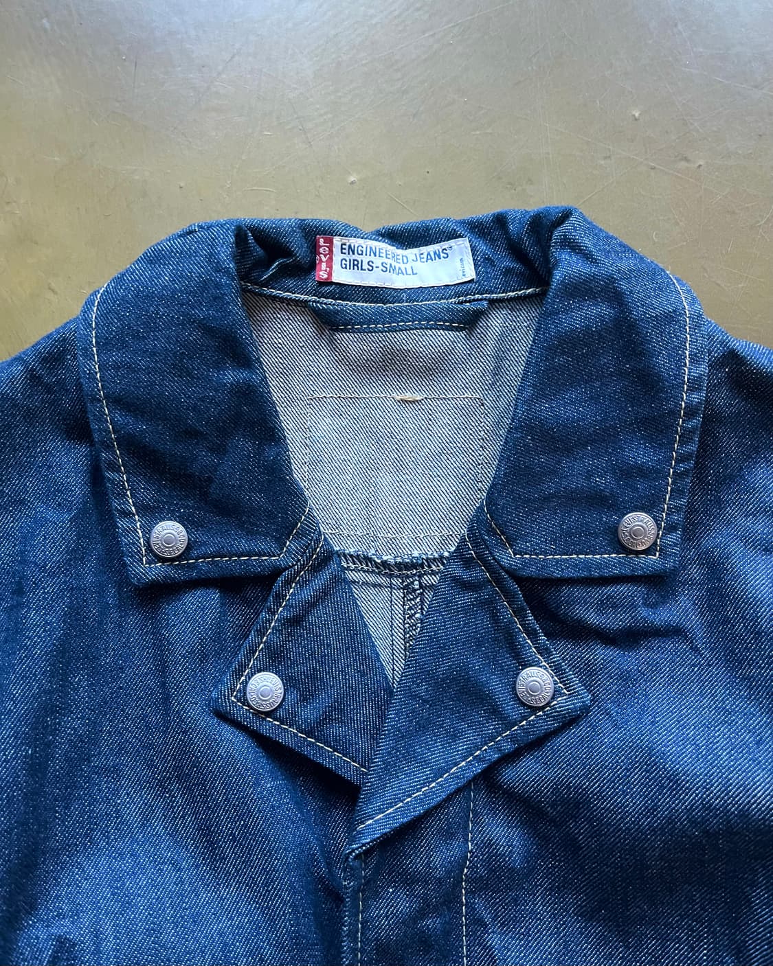 00's Levi's ENGINEERED JEANS Denim Coat 상품이미지4