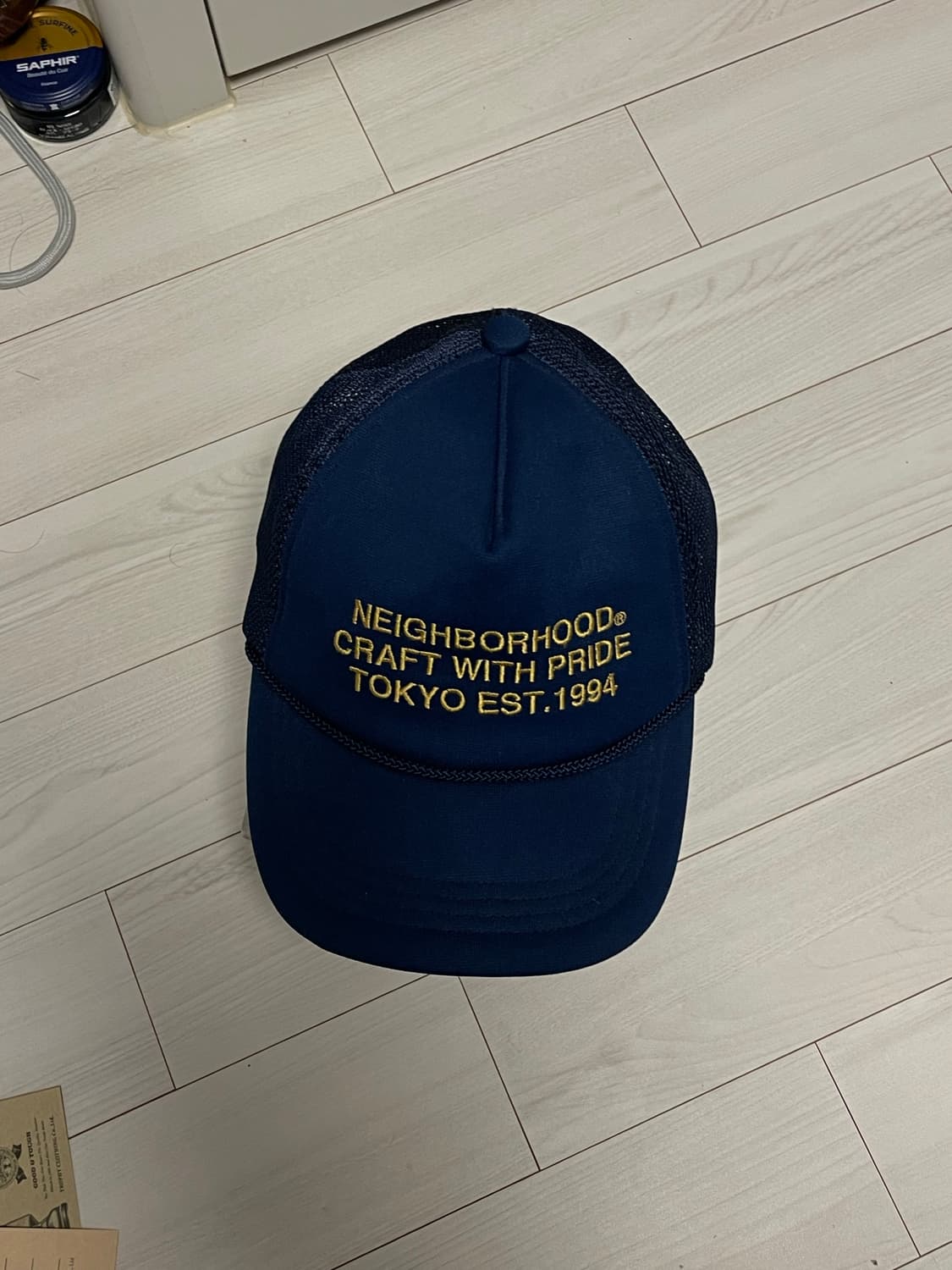 네이버후드 메쉬캡 딥블루 상품이미지1