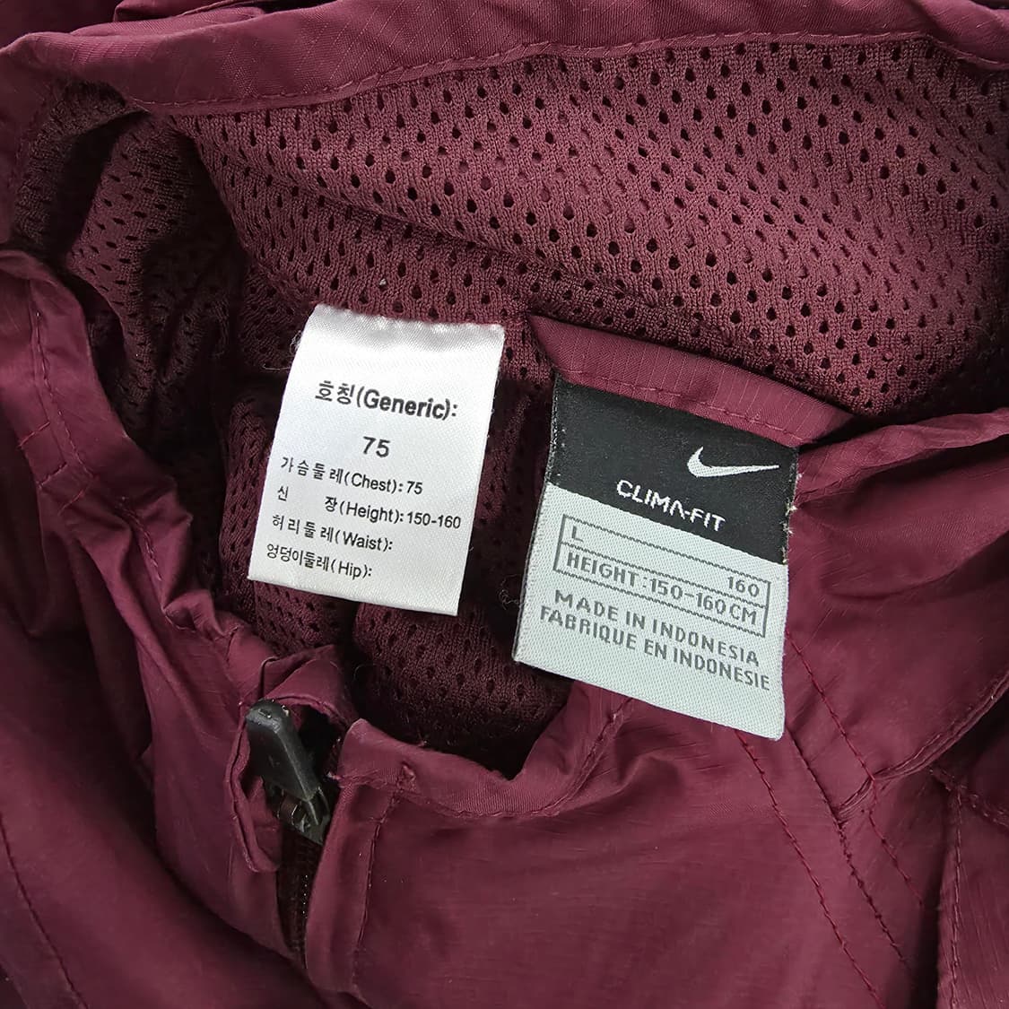 [L] 나이키 여성 클리마핏 후드 바람막이 자켓 1231J 상품이미지7