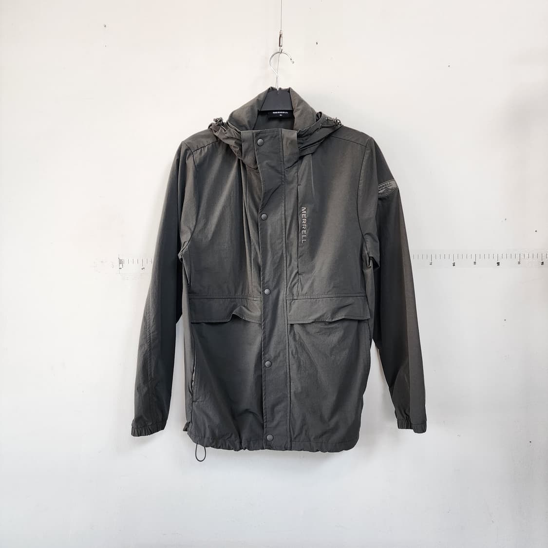 머렐 후드 바람막이 자켓 블랙 상품이미지1