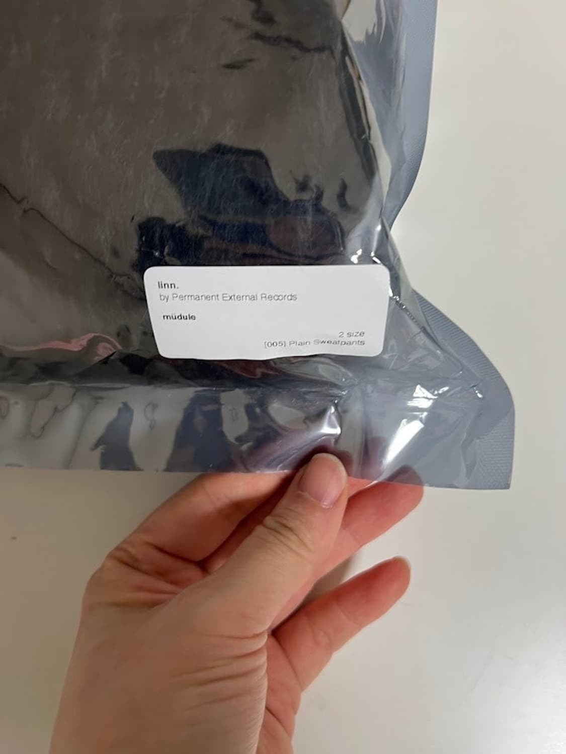 [2/Brown] 머듈 Mudule 플레인 스웻 팬츠 상품이미지3