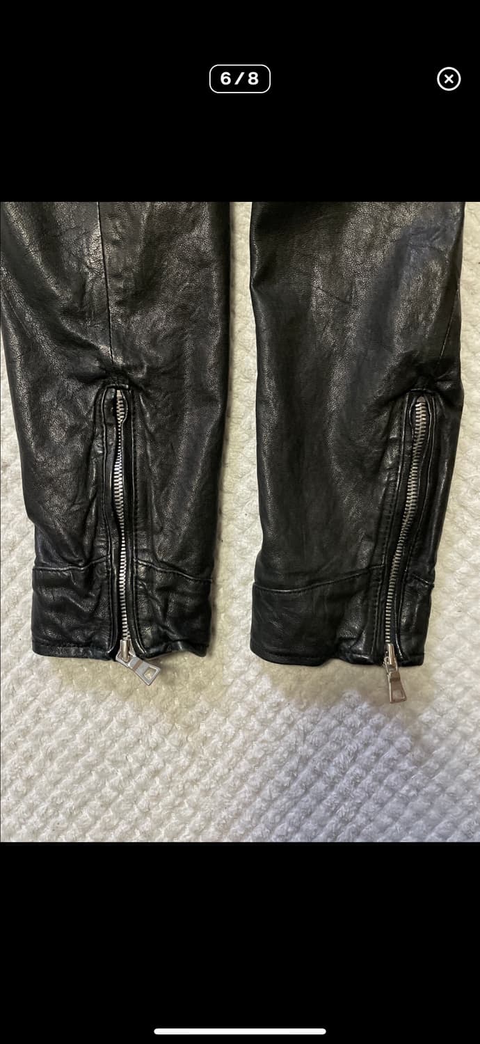 이태리 램스킨 가죽자켓 L 상품이미지5