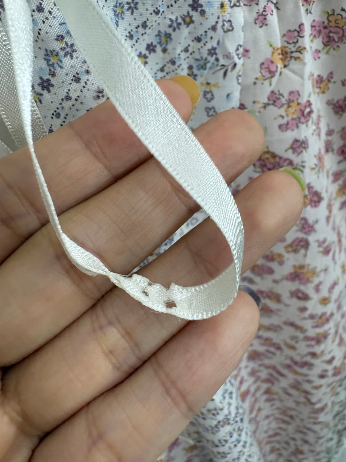 핑크 플라워 패치 슬리브리스 상품이미지4