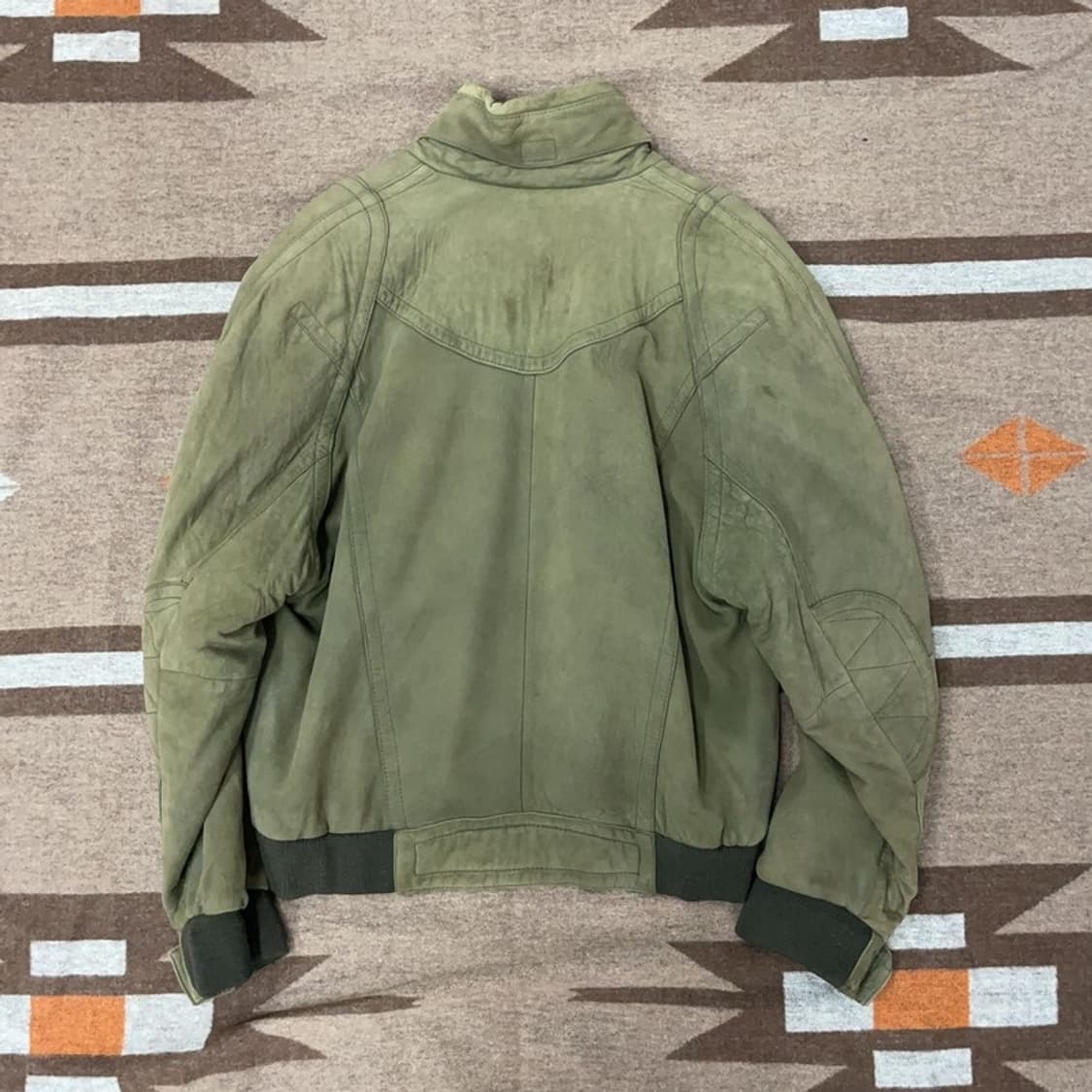 [100] CHEETAH 빈티지 양피 봄버 자켓 상품이미지3