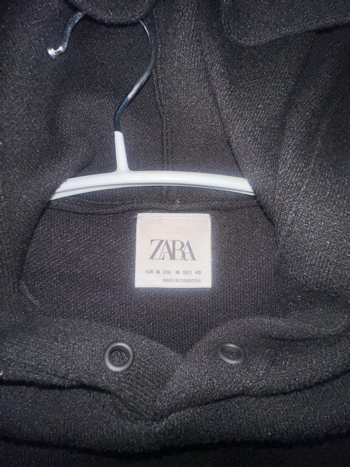 자라 후드 니트 Zara knit (M) 상품이미지3