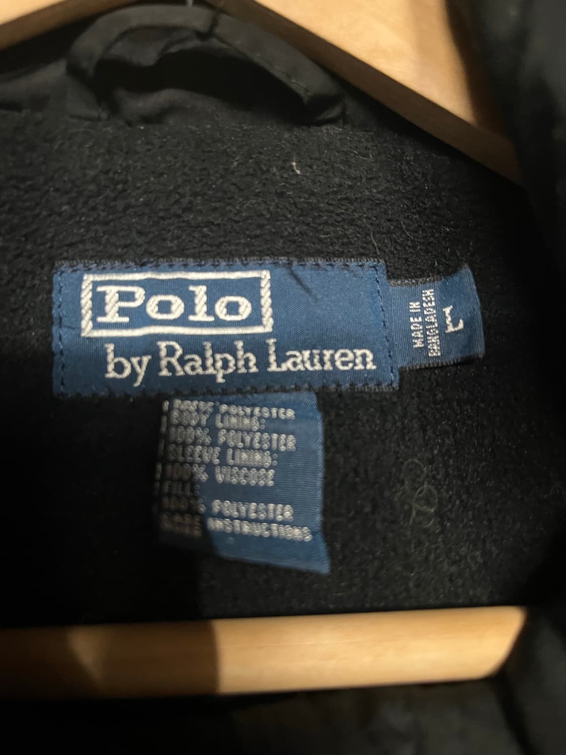 폴로 랄프로렌 기모 블루종 자켓 상품이미지6