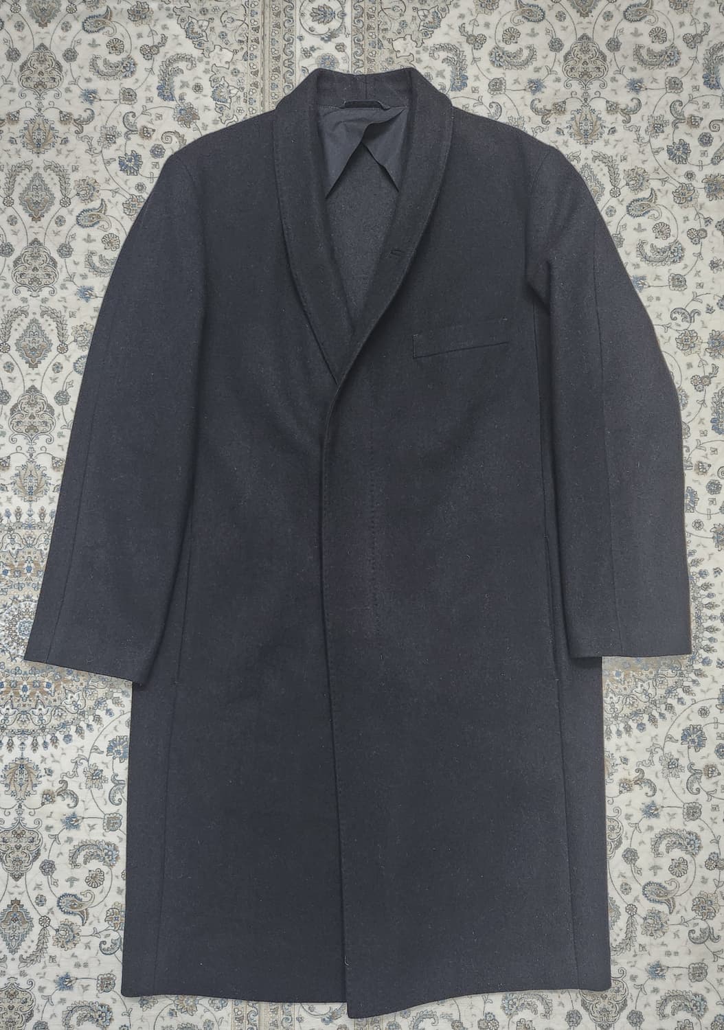 유니클로 X 르메르 블랙 코트 M 상품이미지1