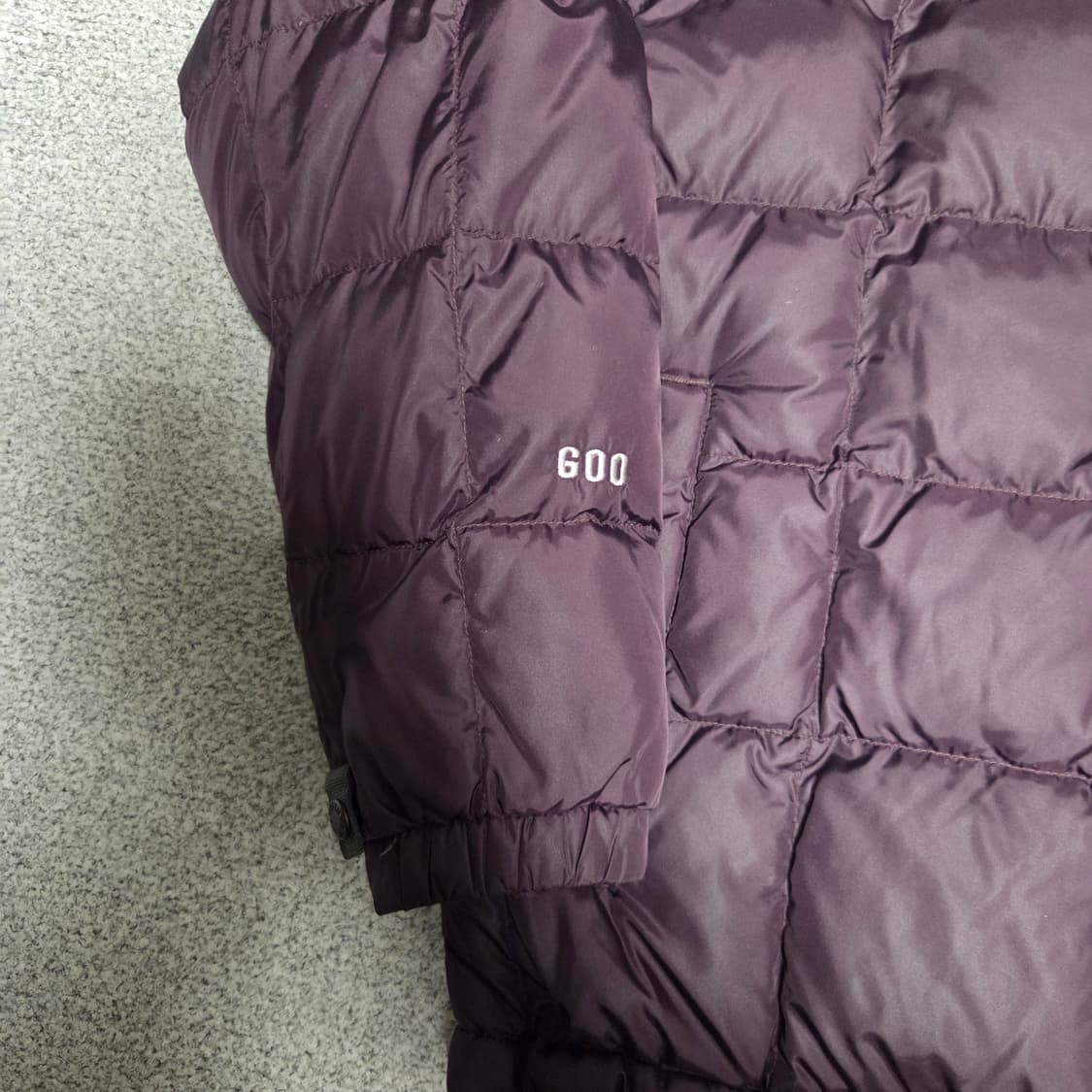 노스페이스 퍼플 브라운 600 경량패딩 L(100) 상품이미지4