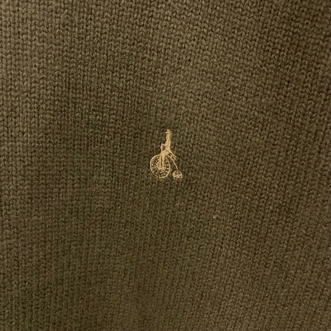 빈폴 자수로고 코코아 라운드 니트 상품이미지3