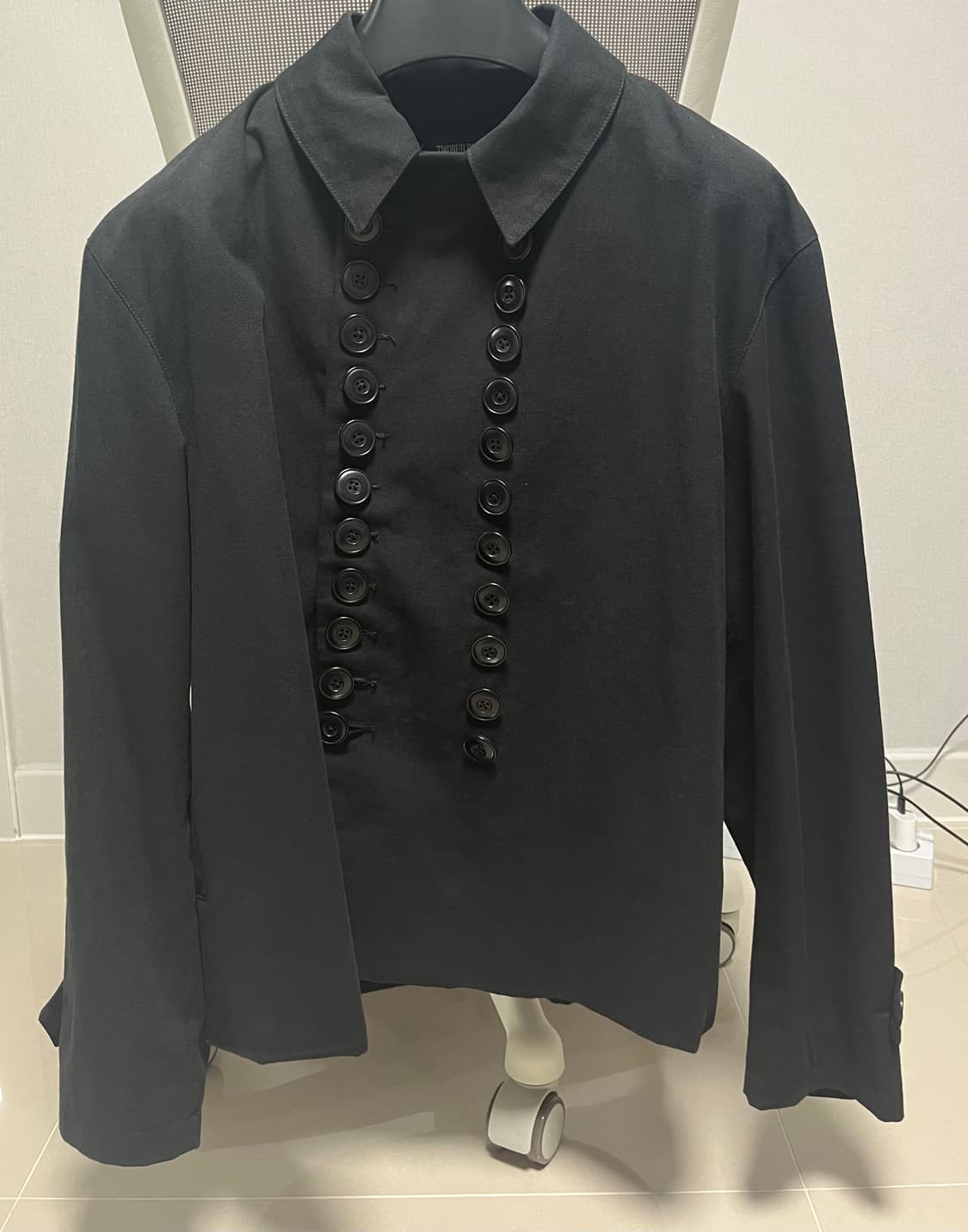 투빌더스하우스 코튼 필드 자켓 블랙 상품이미지1