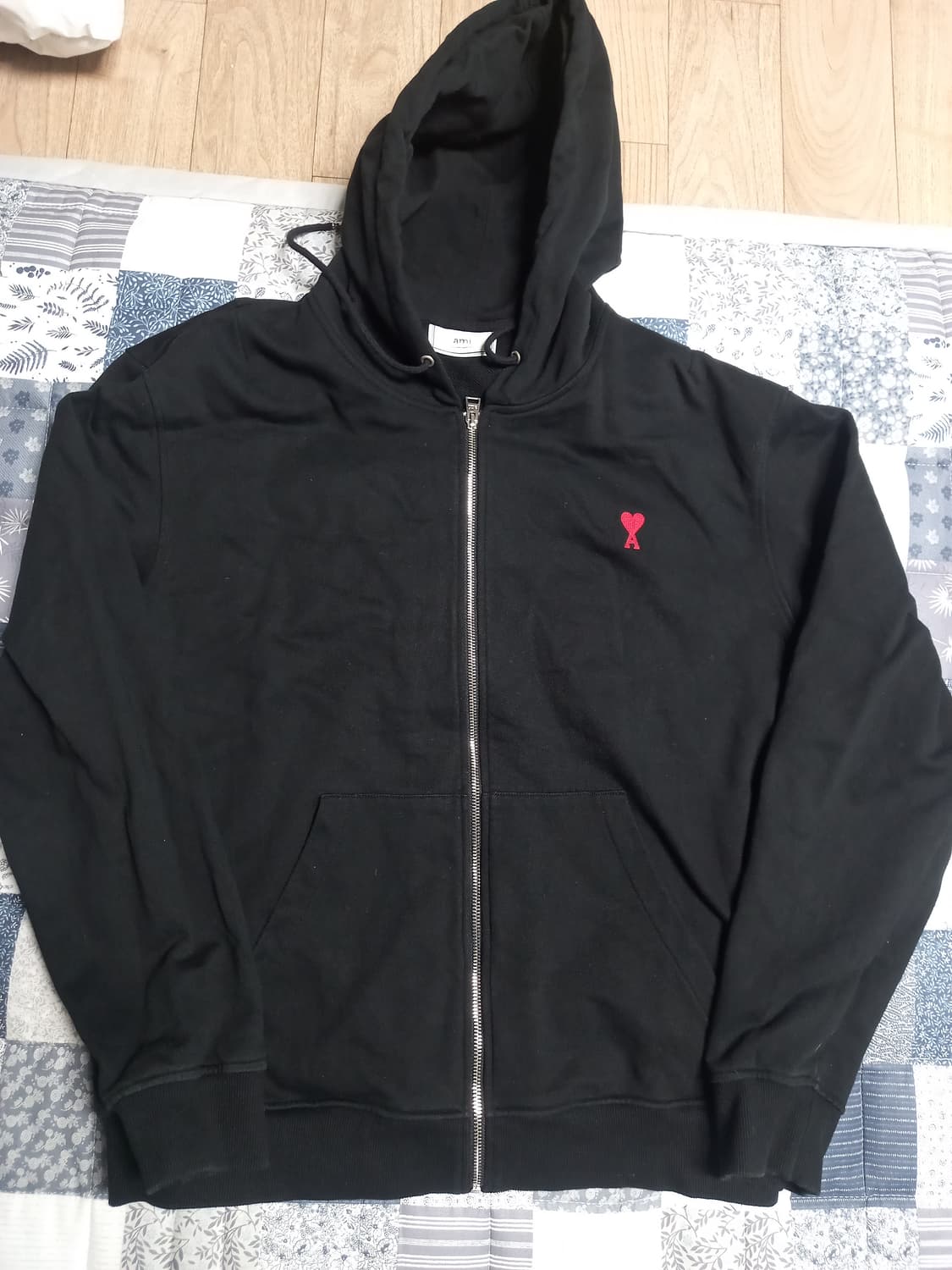 아미 후드집업  블랙  3XL 상품이미지1