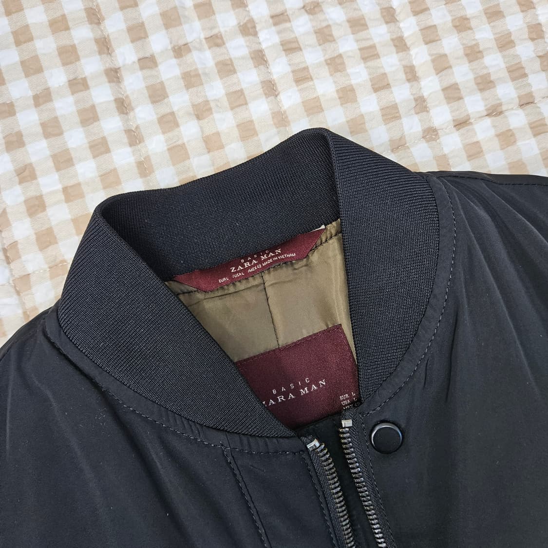 자라 간절기 롱 집업 점퍼 남자100 상품이미지2