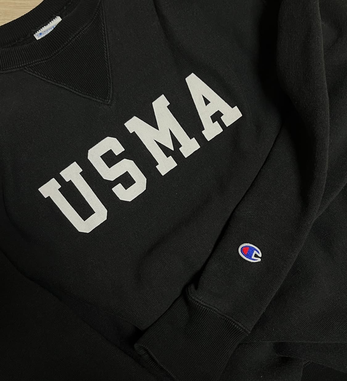 챔피온 리버스위브 제팬 밀리터리 USMA  스웻 맨투맨 상품이미지1