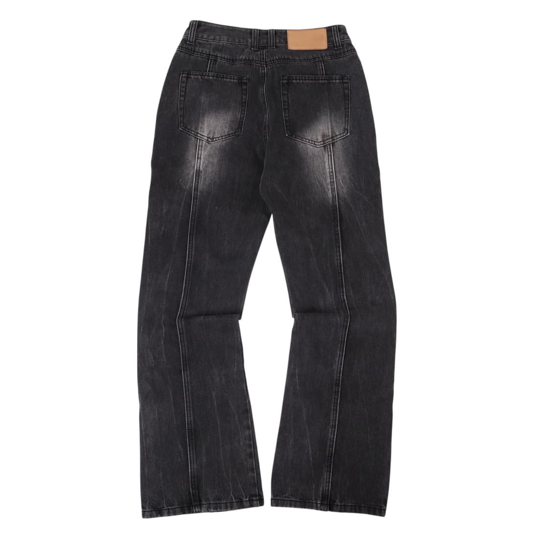 인사일런스 플레어 흑청 데님팬츠 상품이미지4