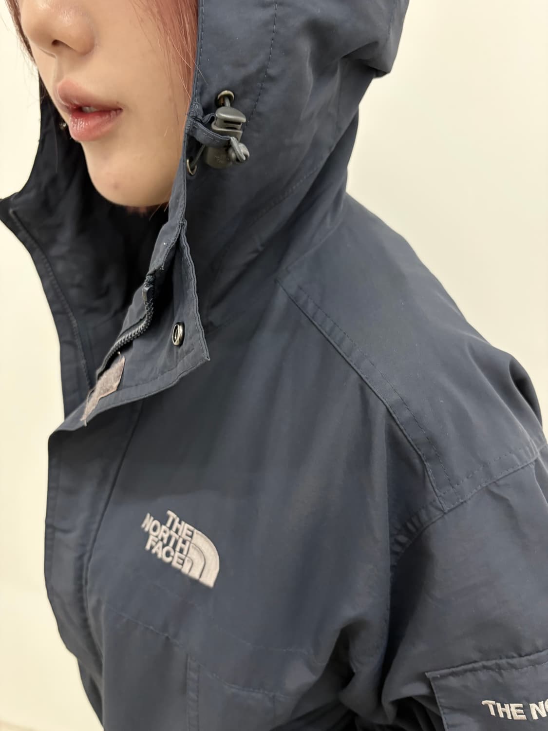 THE NORTH FACE  네이비 후드 바람막이 상품이미지7