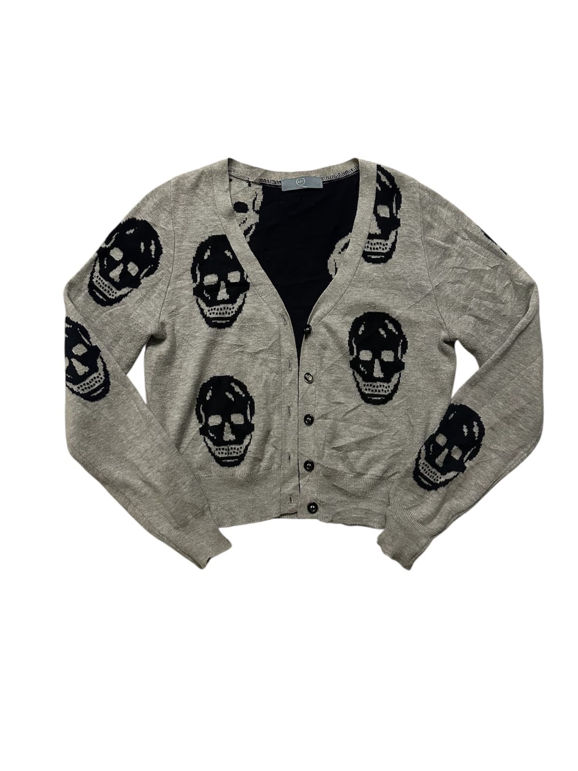 알렉산더 맥퀸 스컬 니트 가디건 상품이미지1