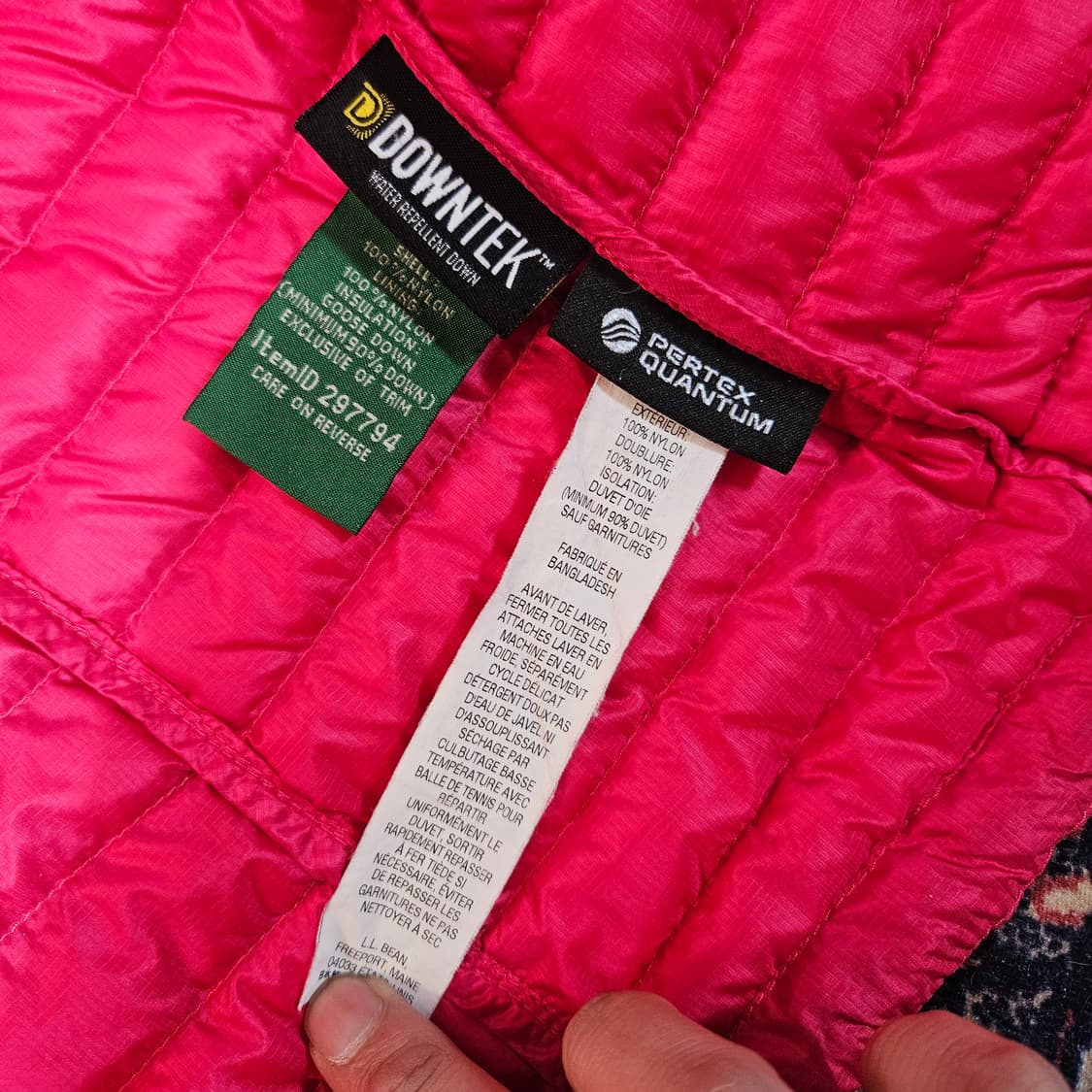 LL.Bean 프라이멀로프트 구스다운 스토웨이 경량 패딩 상품이미지9