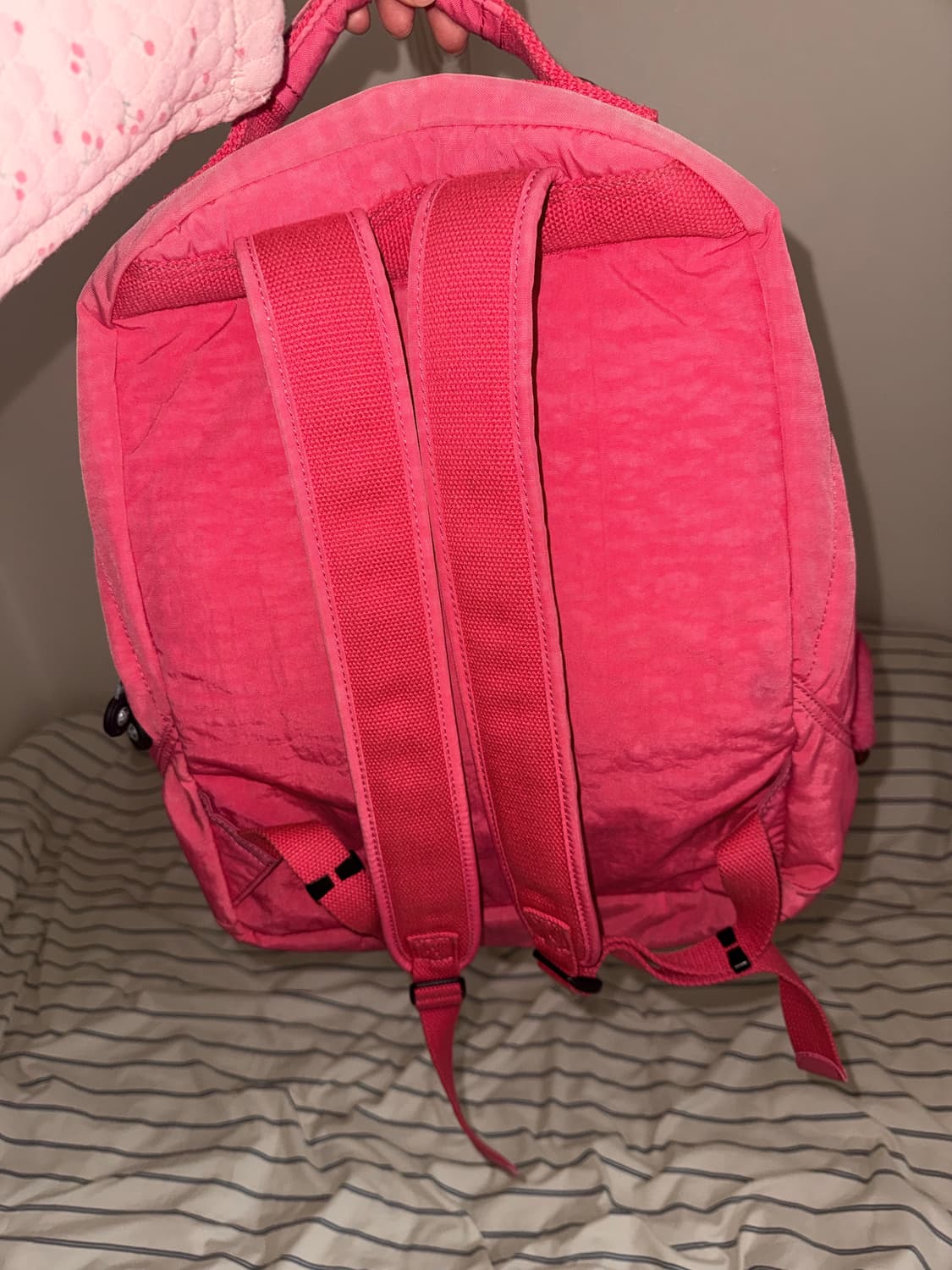 키플링 백팩 핑크 + 고릴라키링 상품이미지2