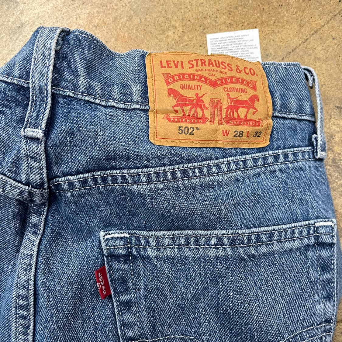 [정품] 리바이스 청바지 블루 데님 팬츠 b15 상품이미지4