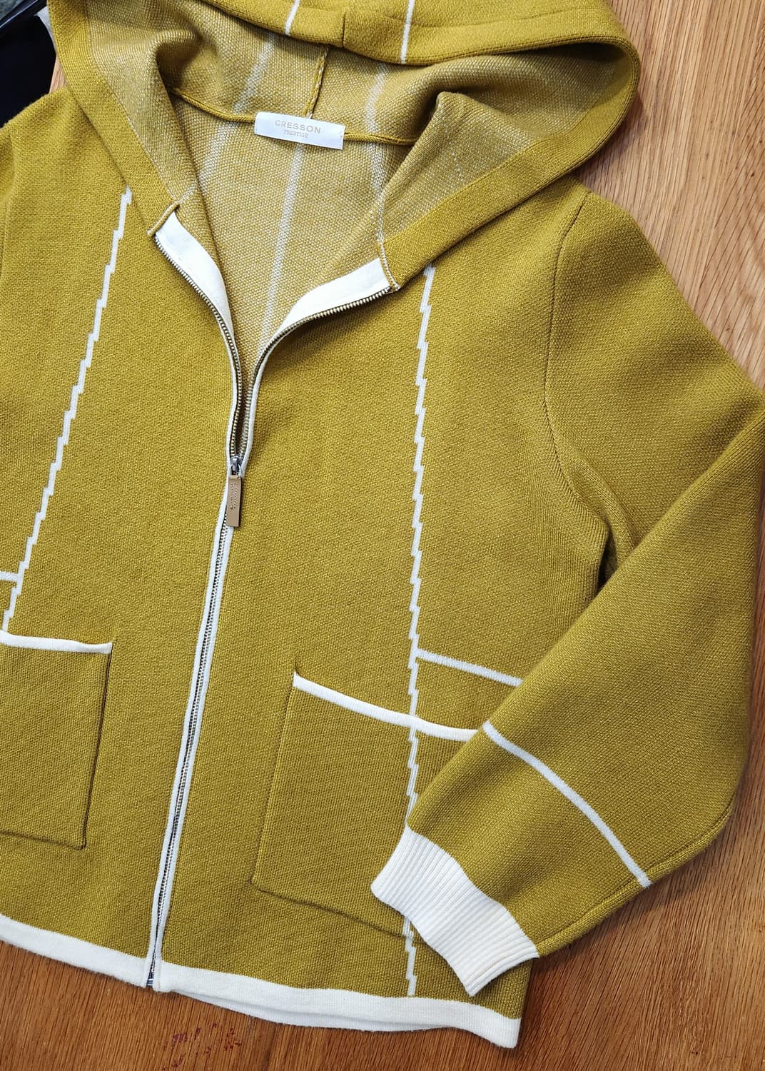 (새상품)크레송 프레스티지 니트 후드 상품이미지5