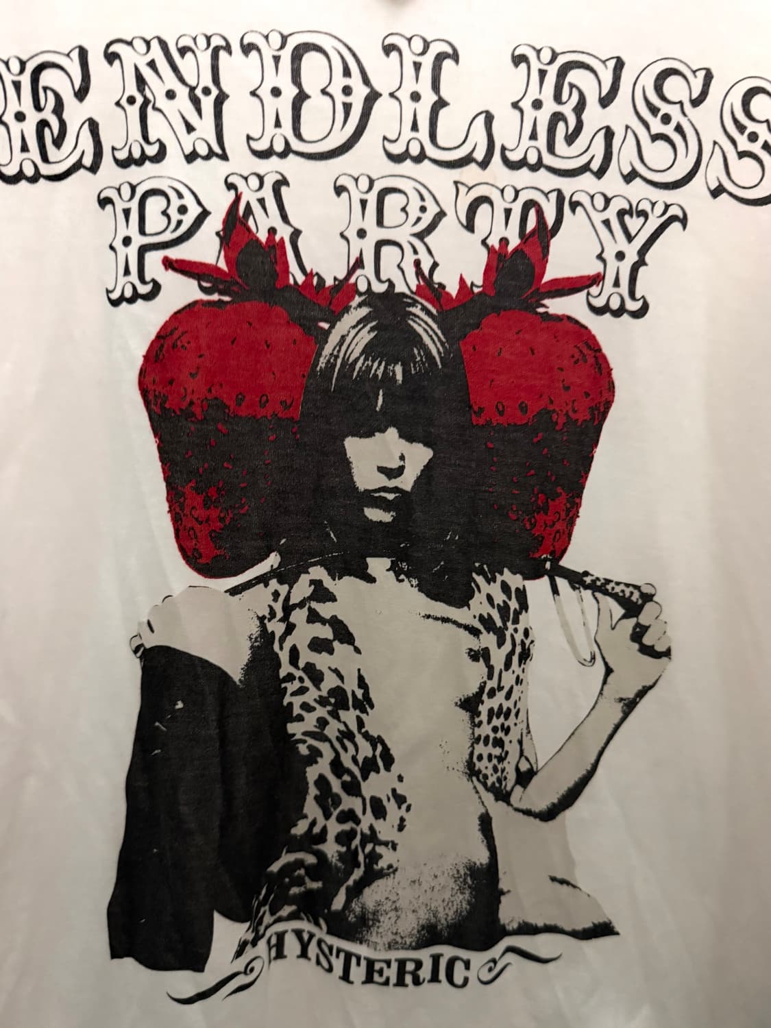 히스테릭글래머 endless party 아카이브 롱슬리브 화이트 상품이미지2