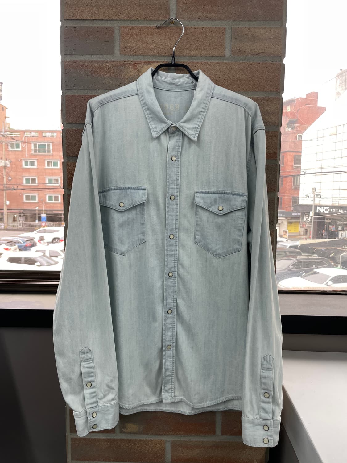 GAP 연청 데님 셔츠 상품이미지6