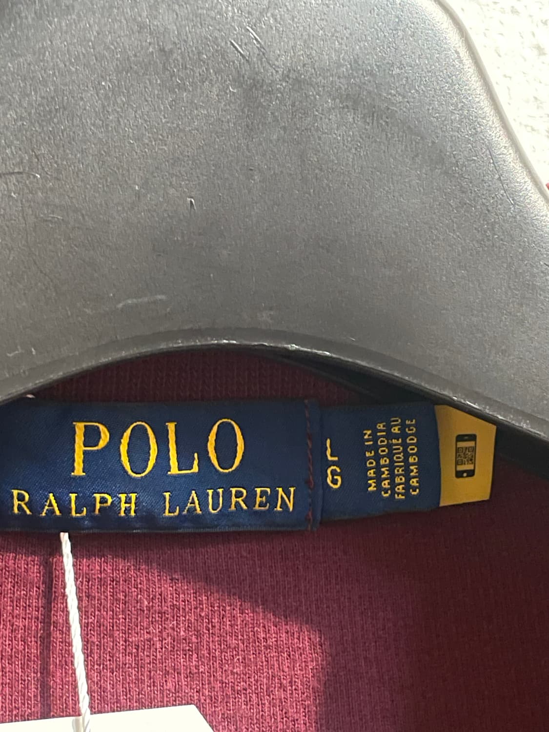 폴로 랄프로렌 하프집업 코튼 스웨트 셔츠 상품이미지4