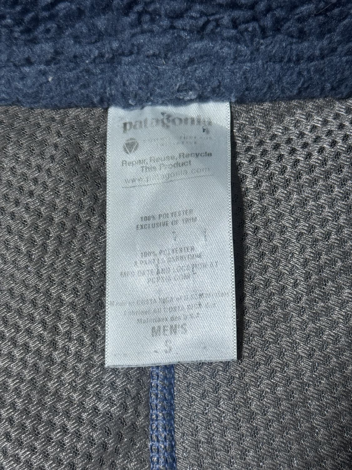 2011 파타고니아 클래식 retro x 플리스 집업 자켓 상품이미지4