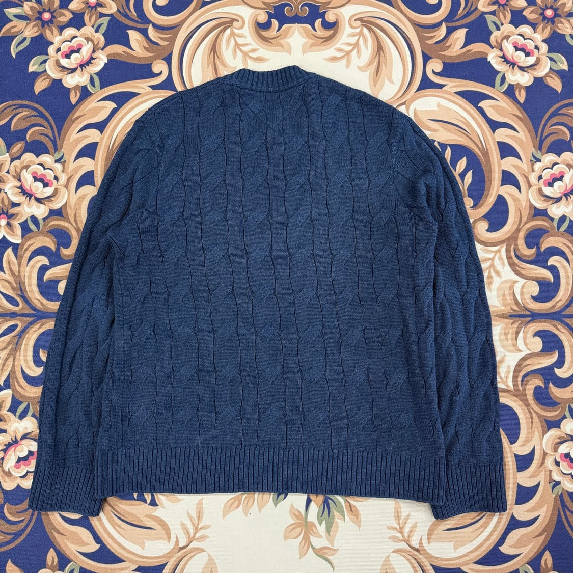 (XL)타미힐피거 Tommy hilfiger 빅플래그 꽈배기니트 상품이미지5