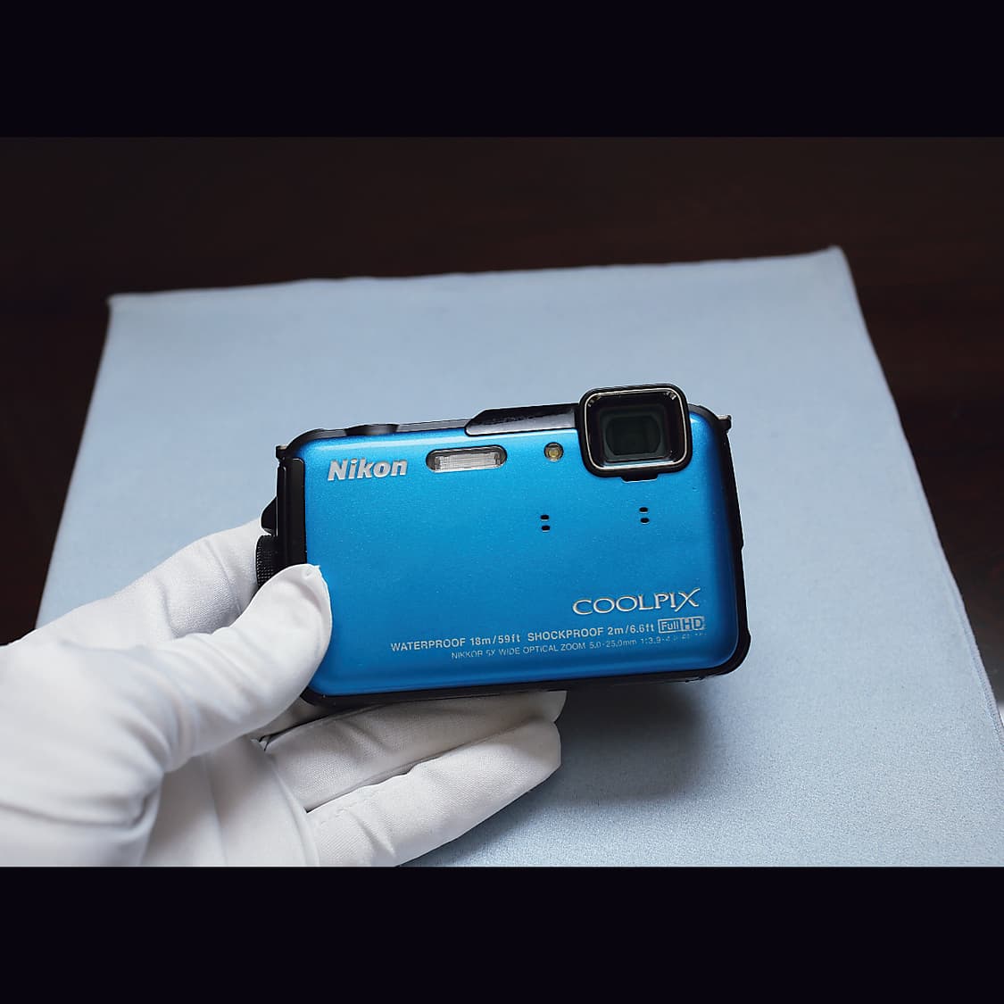 레어<한글>니콘 쿨픽스 aw110 (aw100) 블루 빈티지 디카 상품이미지1