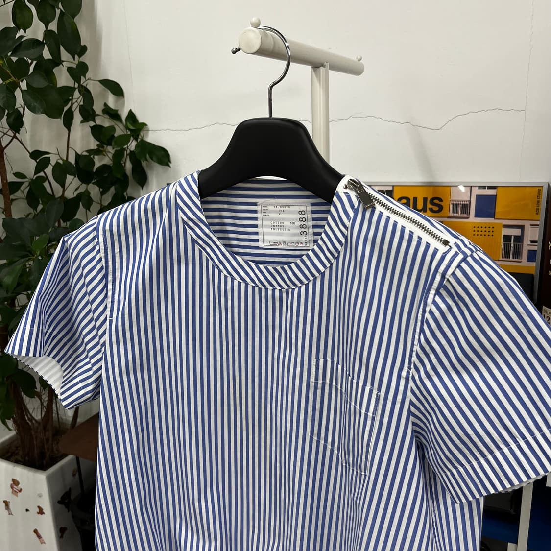 사카이 우먼 레이어드 포플린 셔츠 2 상품이미지2